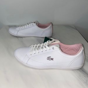 Women's Lacoste Freva Sports Shoes Leather 6.5NEW